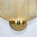 Ver imagem 3 de Pendente LED Ø45cm Dourado 3000K 8W Tela Aramado PD2060