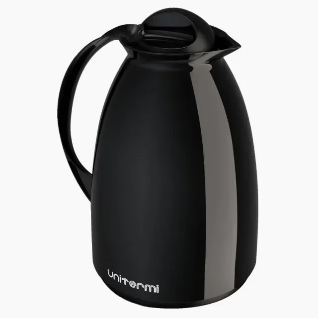 Garrafa Térmica Café Água Tereré Chá 650ml Pequena Vintage:preto