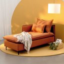 Ver imagem 1 de Sofá Modular Chaise Braço Lateral com Pé Metal Sôma CabeCasa MadeiraOriginals