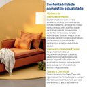 Ver mais imagens de Sofá Modular Chaise Braço Lateral com Pé Metal Sôma CabeCasa MadeiraOriginals