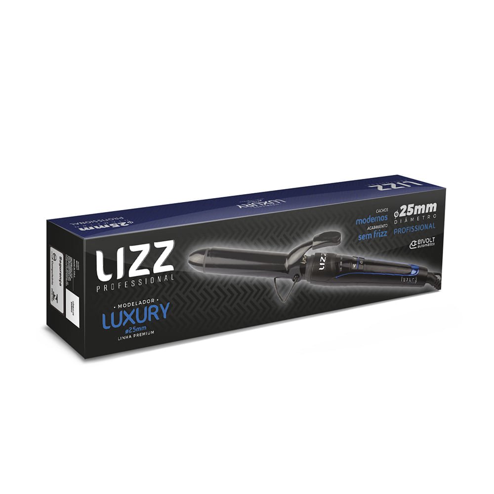 Modelador de Cachos Luxury 25mm Profissional Bivolt - Lizz - 4