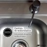 Cuba Pia Dupla 78x43 Cozinha Gourmet Cor Preta Inox Acessórios Tubrax - 4