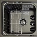 Ver imagem 2 de Cuba Pia Dupla 78x43 Cozinha Gourmet Cor Preta Inox Acessórios Tubrax