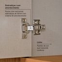 Ver imagem 7 de Kit Cozinha 4 Peças 271cm em MDF Princess Yescasa Freijó e Sálvia