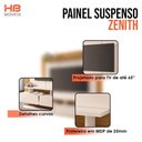 Ver imagem 2 de Home Suspenso Zenith Off White Cinamomo com Aparador Vivant Off White Cinamomo - HB Móveis