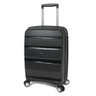 Mala de Viagem Media Expansível em Polipropileno Samsonite Spin Air Cadeado Tsa Preta M - 1