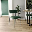 Ver imagem 2 de Kit 4 Cadeiras para Sala de Jantar e Cozinha Melissa em Aço Carbono