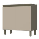 Ver imagem 2 de Cozinha Integrada com Sala de Estar Aurora Espresso Móveis