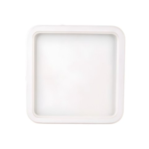 Plafon Halo Frame Quadrado Branco 31,7cm Led 25w 3 em 1 Bivolt