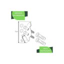 Ver imagem 5 de Kit 5 Ganchos Decorativo de Parede Pendurador Bolsa G.p Fs