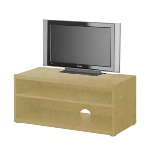 Rack Sala Natural de Chão para Tv Ate 32 Polegadas em Mdf