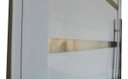 Ver imagem 3 de Porta Pivotante de Aluminio Branco Frisada 2,10 (a) X 1,20 (l) Linha 30 Completa