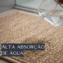 Ver imagem 3 de Tapete Pátio para Banheiro Marrom:0,50x1,00