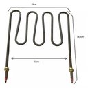 Ver imagem 2 de Resistencia Inox 11.2mm Tipo Niple 5/8x 10mm 3,3kw P/ Sauna Seca El30471