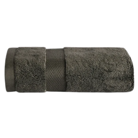 Toalha de Rosto Corttex Super Soft Zero Twist Chumbo 50x70cm