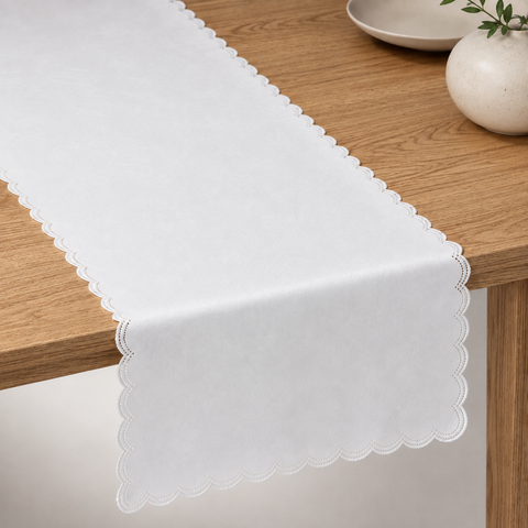 Caminho de Mesa Jacquard Impermeável 40x90cm Rafimex