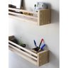 KIT 2 PRATELEIRAS MADEIRA PINUS PARA DECORAÇÃO E ORGANIZAÇÃO - SELENA - 3