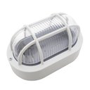 Ver imagem 1 de arandela tartaruga poptem oval branca 20cm