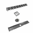 Ver imagem 2 de Ralo Linear Inox Clean 70x8 Cm com Tampa Invisivel - Escovada - Aisi 304 Selmetal Rli700