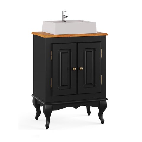 Balcão Lavabo 0,60m com Cuba - 3057