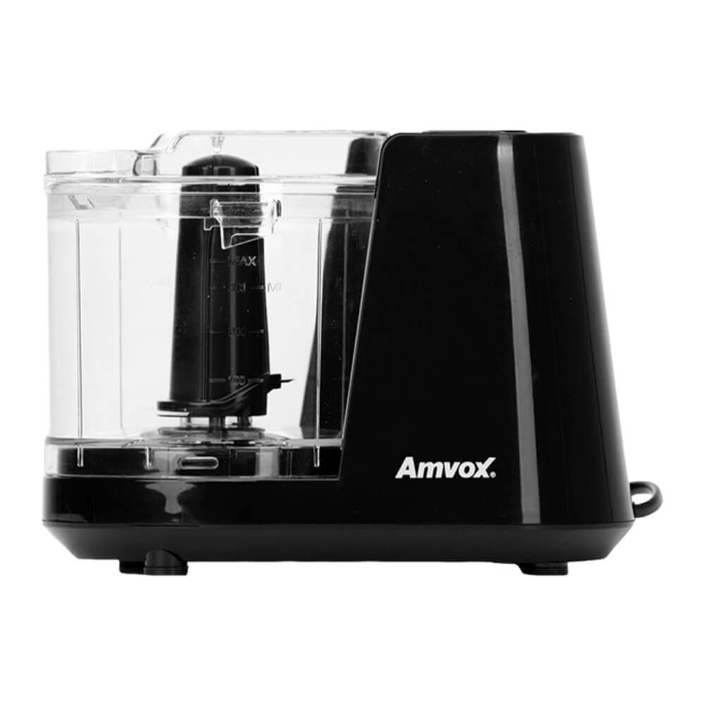 Mini processador Amvox APR1001 350ml com 100W Preto - 127V