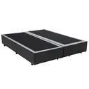 Ver imagem 1 de Cama Box Casal Bipartido Principe Das Camas Sintético Cinza 138x188x40