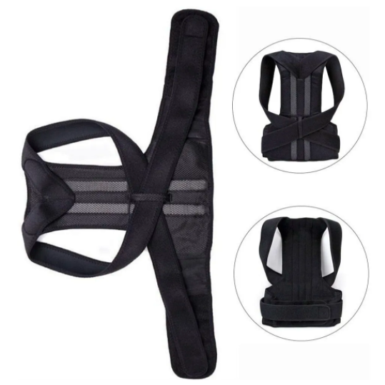 Cinta Reforçada Corretor Masculino Coluna Lombar Neoprene - 6