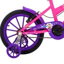Ver imagem 2 de Bicicleta Aro 16 Infantil Menina - Free Action Rodinha Kiss