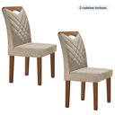 Ver imagem 1 de Kit 2 Cadeiras Estofadas Texas Yescasa