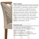 Ver imagem 7 de Kit 2 Cadeiras Estofadas Texas Yescasa