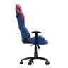 Cadeira Gamer Premium até 150kg Azul/vermelha - Elg - 3