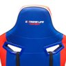 Cadeira Gamer Premium até 150kg Azul/vermelha - Elg - 6