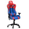 Cadeira Gamer Premium até 150kg Azul/vermelha - Elg - 2