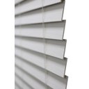 Ver imagem 3 de Persiana Horizontal Pvc 50mm Forest Branca 60 (L) X 160 (A) C/ Bandô 0,60 x 1,60 Tipo Madeira - Luxo