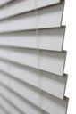 Ver imagem 3 de Persiana Horizontal Pvc 50mm Forest Branca 60 (L) X 160 (A) C/ Bandô 0,60 x 1,60 Tipo Madeira - Luxo