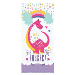 Toalha de Banho Infantil Felpuda Estampada 60cm x 1,10m Magic Dino - 2