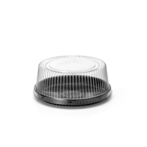 Embalagem Torta Pequena G50m Base Preta 50un 1,5kg Galvanotek