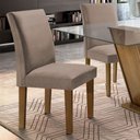 Ver imagem 2 de Kit 2 Cadeiras Estofadas Espanha Espresso Móveis