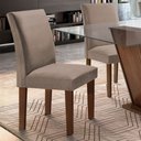 Ver imagem 2 de Kit 2 Cadeiras Estofadas Espanha Espresso Móveis