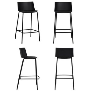 Kit 4 Banquetas Ipanema Alta 96cm Várias Cores - Fratini