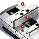 Ver imagem 3 de Morsa Autocentrante Ajustável Modelo Asc-130x195"