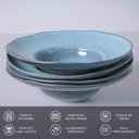 Ver mais imagens de Prato para Massa Orgânico Breeze 25cm Porto Brasil Cerâmica Chapéu Risoto Macarrão Fundo