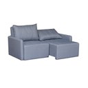 Ver imagem 6 de Sofá Cama Dubai Retratil e Reclinavel 3 Lugares em Linho Sofatec