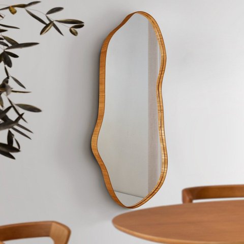 Espelho Decorativo Orgânico 119 X 44,5 Cm Eloá