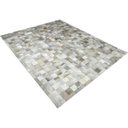 Ver imagem 2 de Tapete de Couro Bege Claro 2,00x2,50 com Bordas Peça 10x10cm