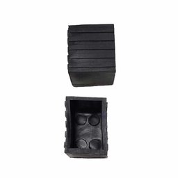 Kit C/4 Ponteira Externa Quadrada Pvc 40x60mm Equipamentos - 2
