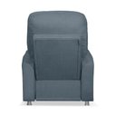 Ver imagem 3 de Cadeira Poltrona do Papai Reclinável Confortável Suede Azul Turquesa