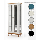 Ver imagem 5 de Cristaleira 2 Portas com Espelho Cor Imbuia