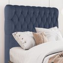 Ver imagem 2 de Cabeceira Queen 158 cm Vegas Veludo Azul Soon