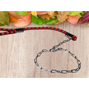 Ver imagem 2 de Enforcador Guia Unificada Corda com Elo 70cm 16mm 60cm Vermelho/amarelo